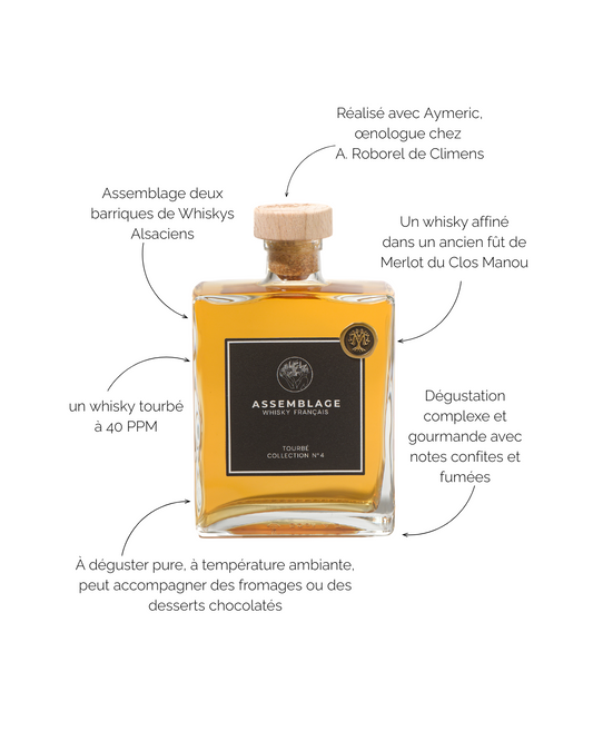 Whisky ASSEMBLAGE | Tourbé | Collection N°4