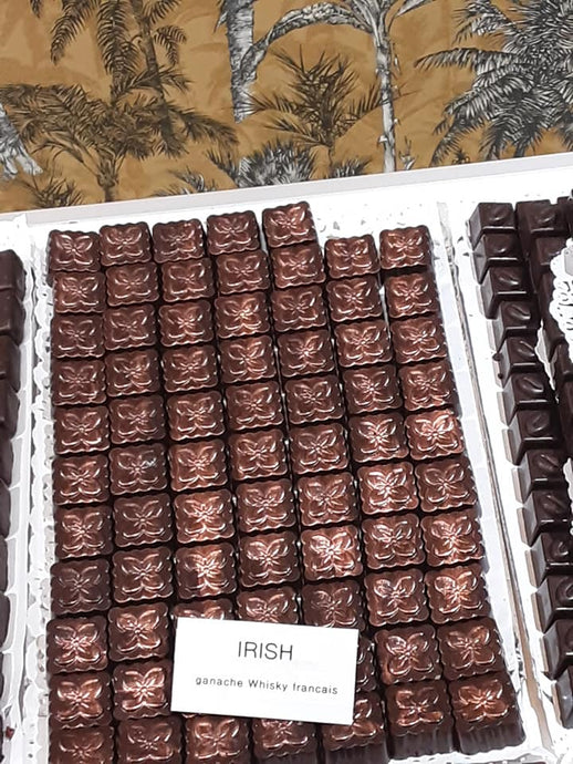 Discover the "irish chocolates" of Chocol'Art with an Assemblage whiskey ganache