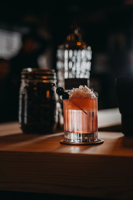 ANTHOCYANE : Cocktail avec notre nouveau Gin Corvus
