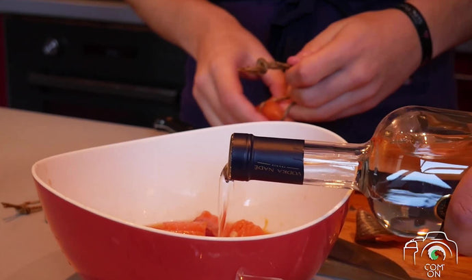 Vodka Nadé partner of the Master Cook'it contest: "Vodka in my dish"