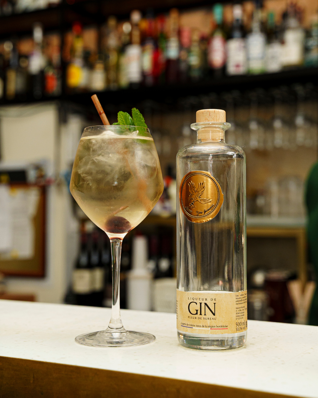 Cocktails de printemps : découvrez Sylvia, liqueur de gin au sureau