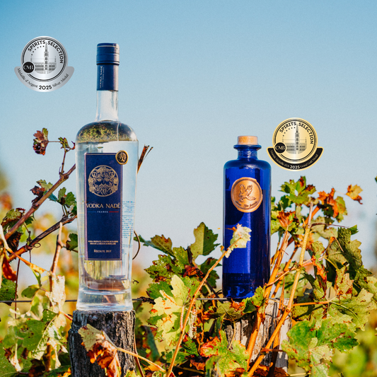 Concours Mondial de Bruxelles 2025 : Vodka Nadé et Gin Avem Hippolais récompensés