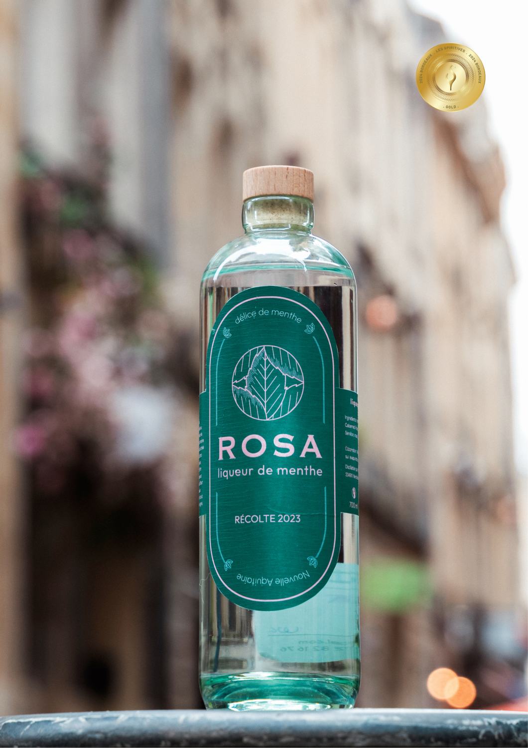 Menthe ROSA | Liqueur de menthe Bordelaise