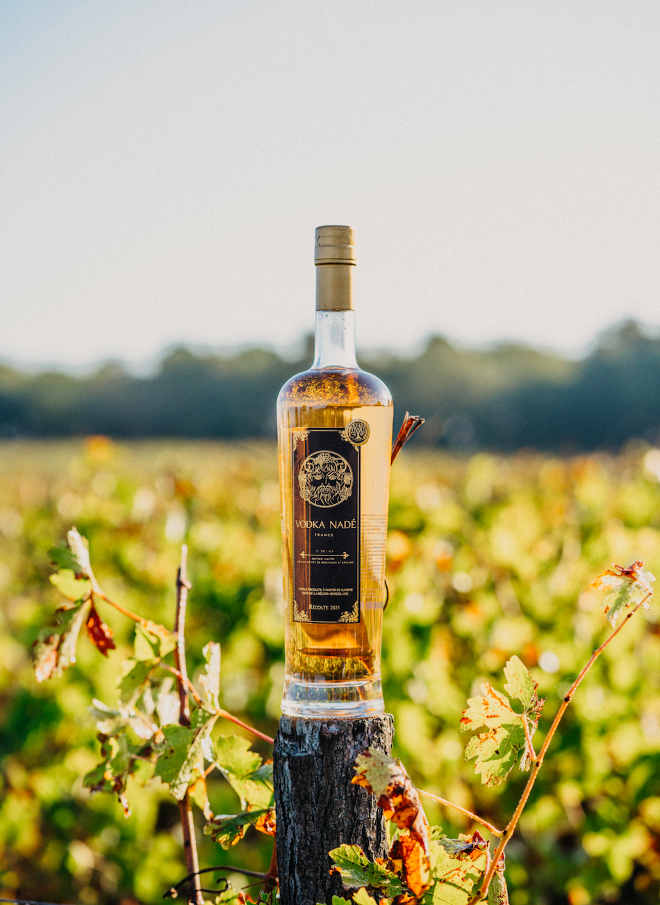 Vodka Nadé | Millésime 2021 | Vieillie en fût de Montagne-St-Emilion