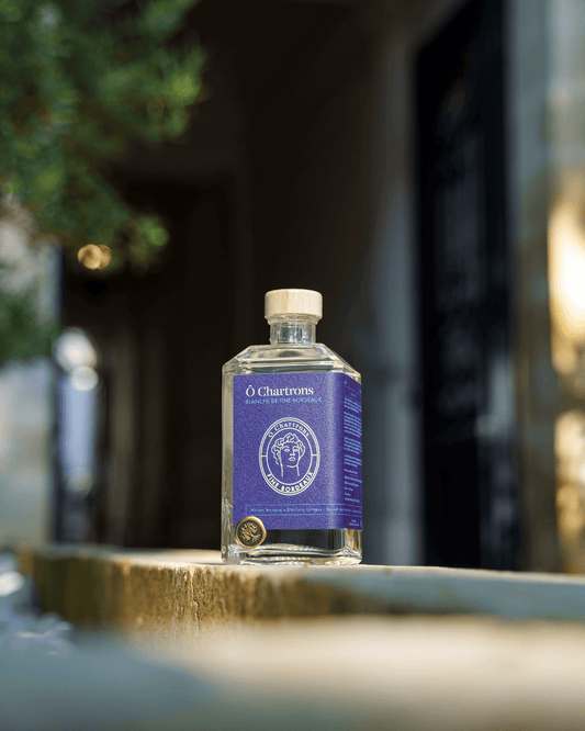 Blanche de Fine Bordeaux, une eau de vie de vin distillé en Entre-Deux-Mer pas la Maison Mounicq